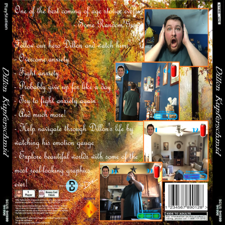 Dillon Kupferschmid PlayStation Cover Back